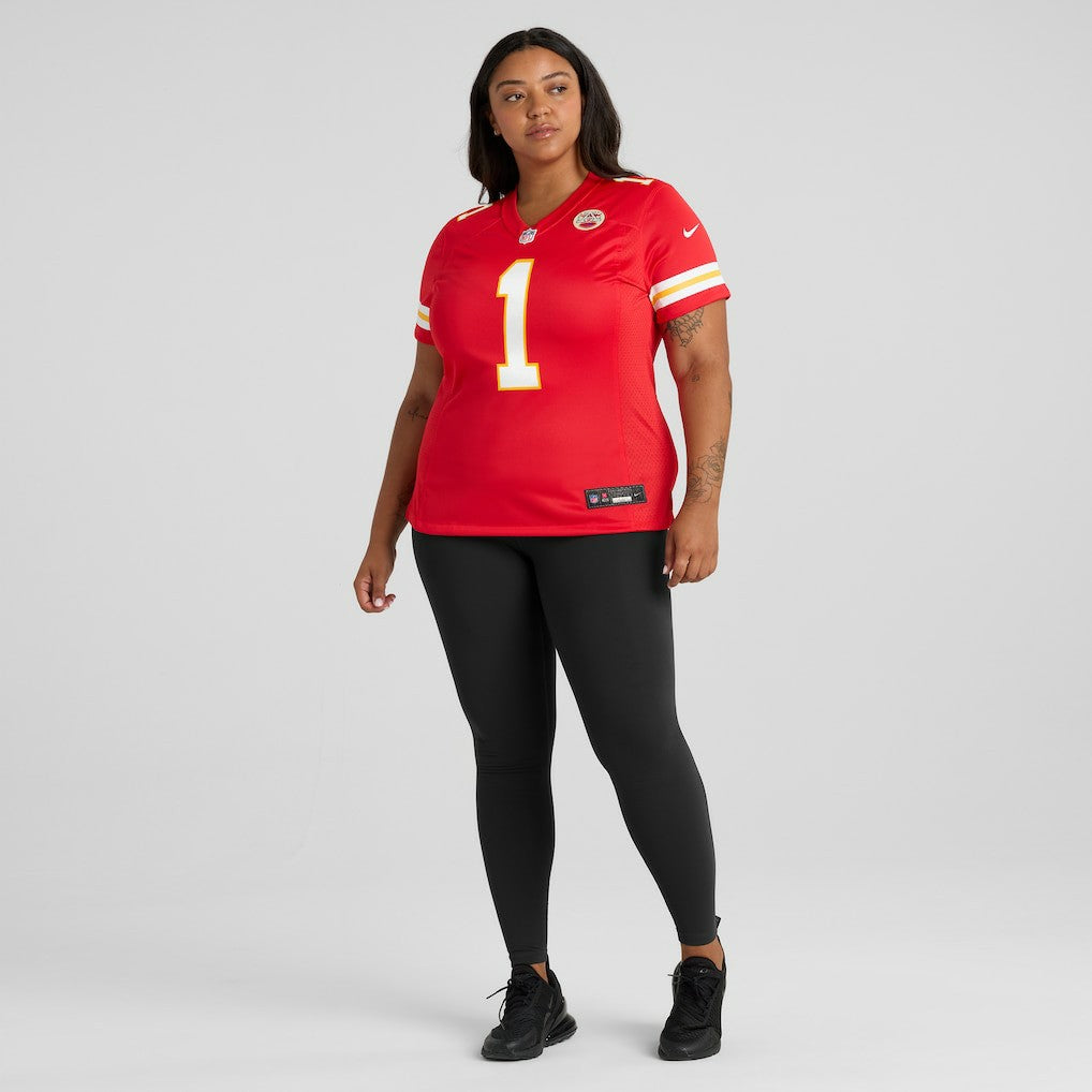 Xavier Worthy  Women's Game Jersey - Kansas City Chiefs