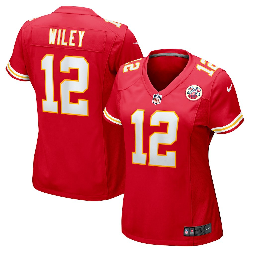 Jared Wiley  Women's Game Jersey - Kansas City Chiefs