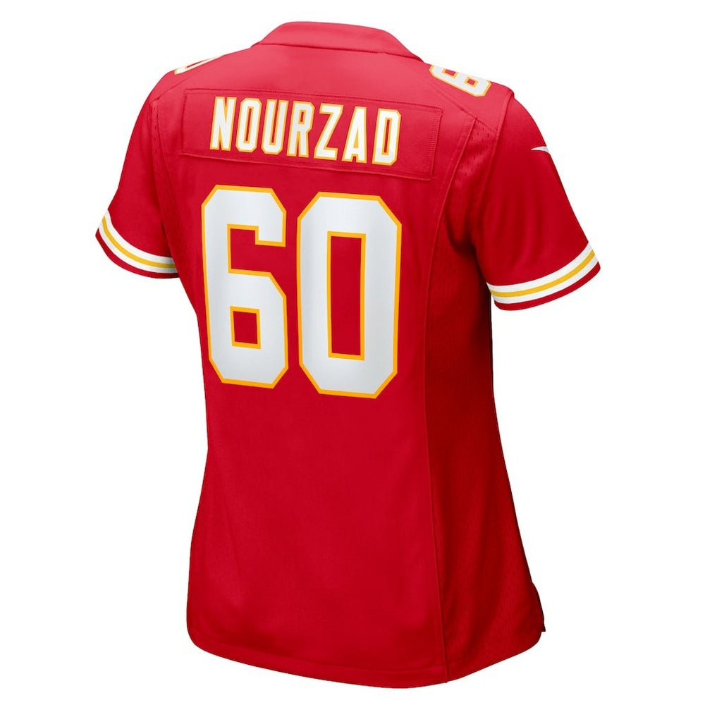 Hunter Nourzad  Women's Game Jersey - Kansas City Chiefs
