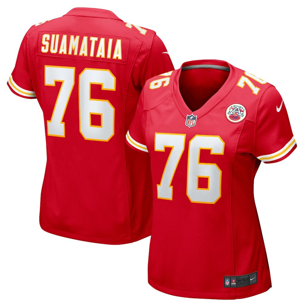 Kingsley Suamataia  Women's Game Jersey - Kansas City Chiefs