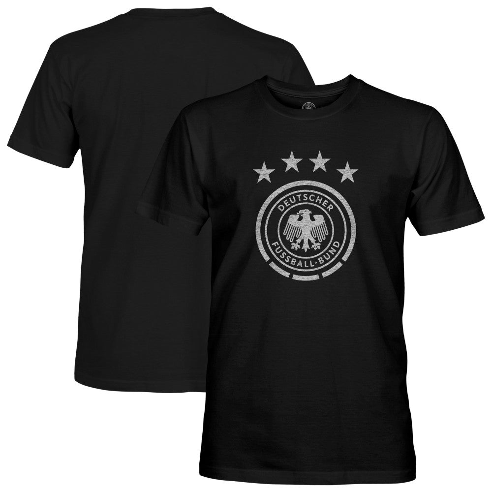 Germany National Team 1863FC Mono Badge T-Shirt -  Black