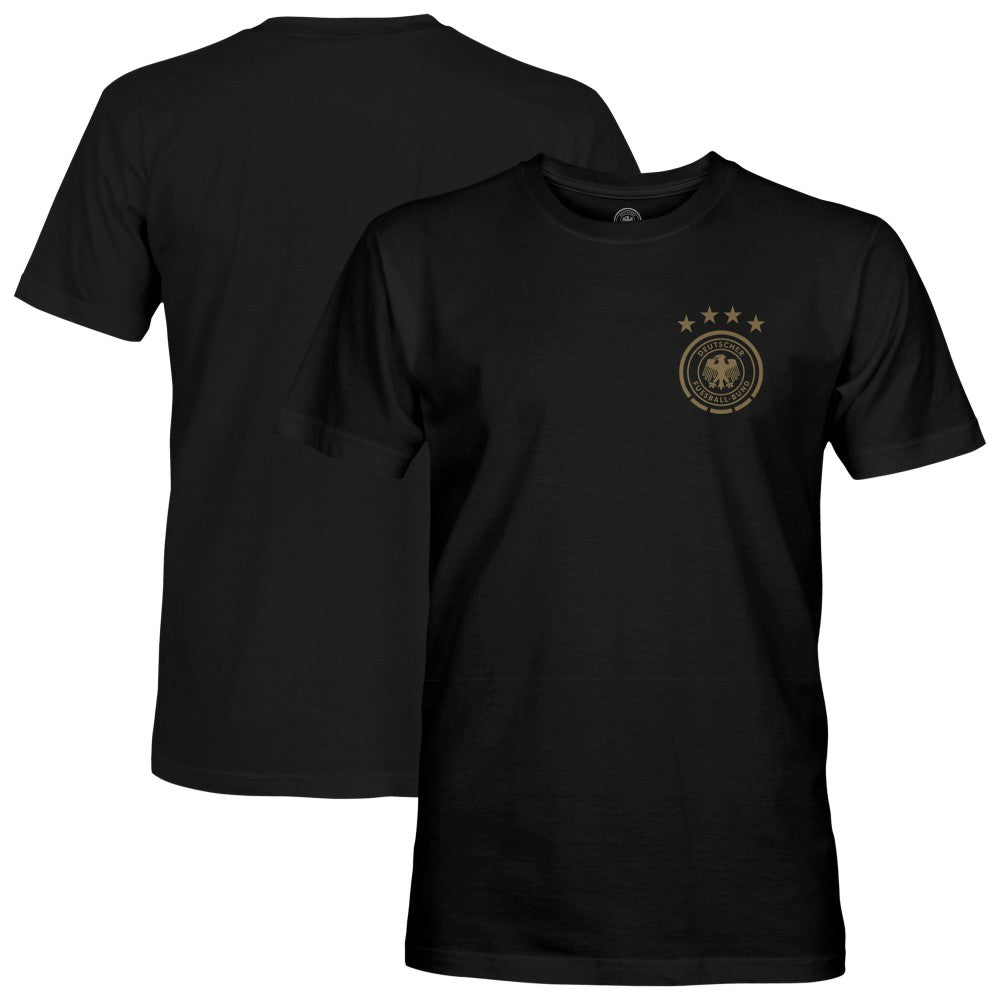 Germany National Team 1863FC Mono Badge T-Shirt -  Black