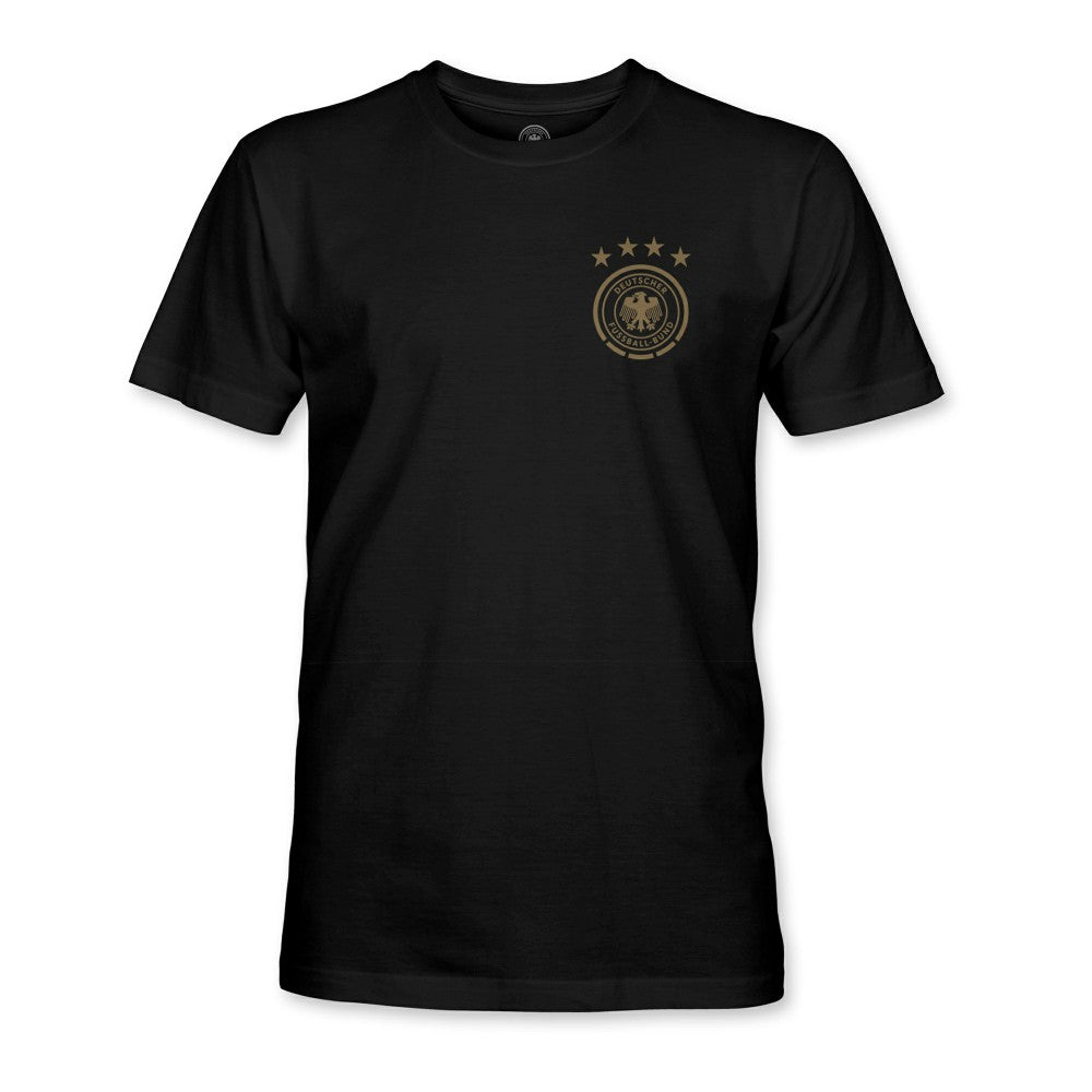 Germany National Team 1863FC Mono Badge T-Shirt -  Black