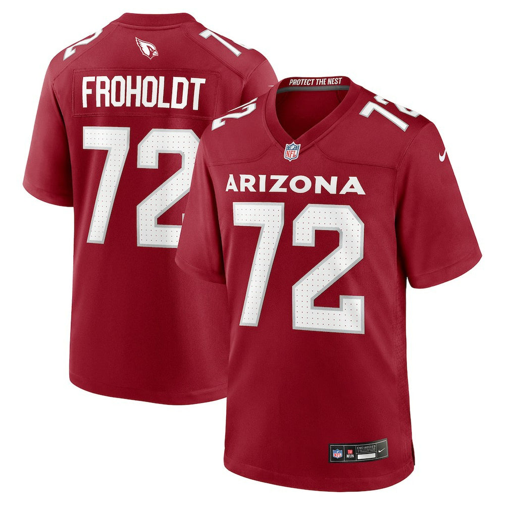 Hjalte Froholdt  Team Game Jersey - Arizona Cardinals