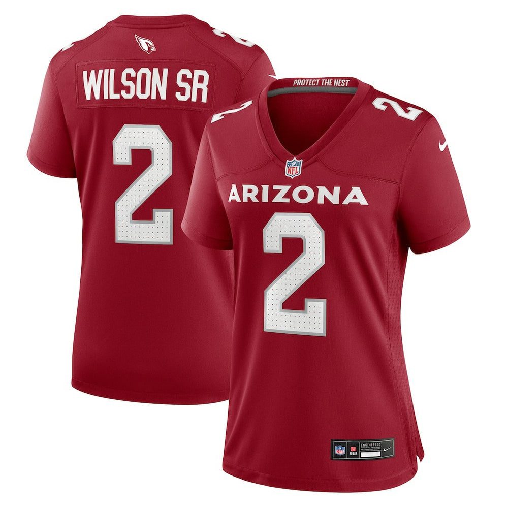 Mack Wilson Sr.  Women's Team Game Jersey - Arizona Cardinals