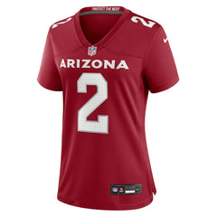 Mack Wilson Sr.  Women's Team Game Jersey - Arizona Cardinals
