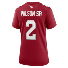 Mack Wilson Sr.  Women's Team Game Jersey - Arizona Cardinals