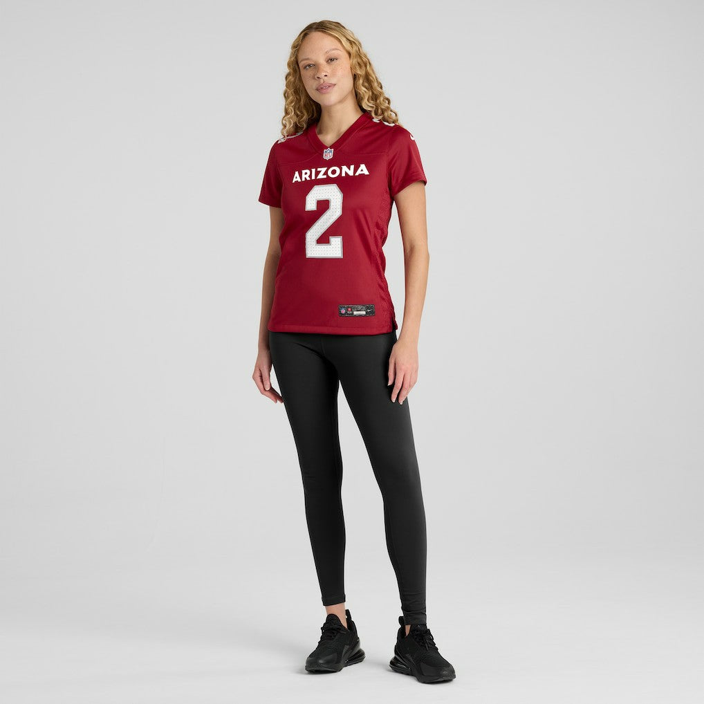 Mack Wilson Sr.  Women's Team Game Jersey - Arizona Cardinals
