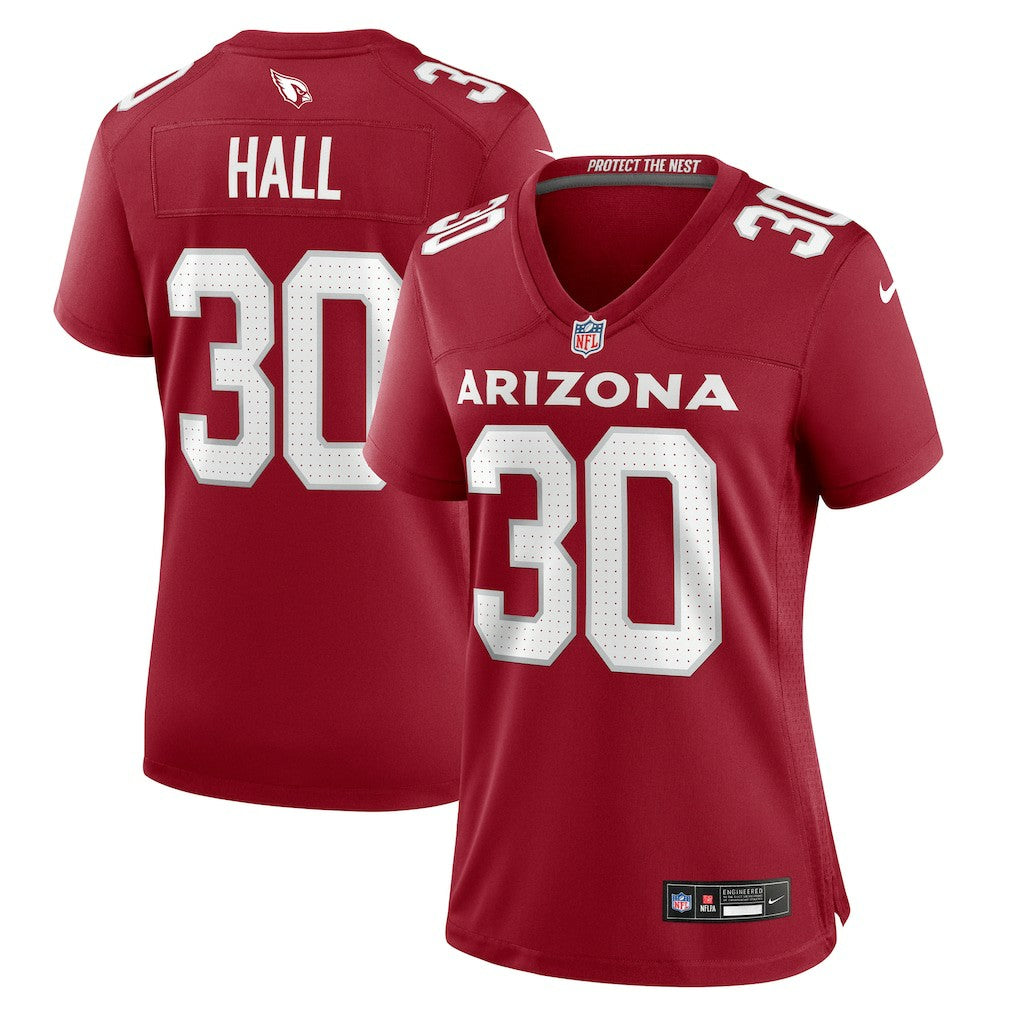 Darren Hall  Women's Game Jersey - Arizona Cardinals