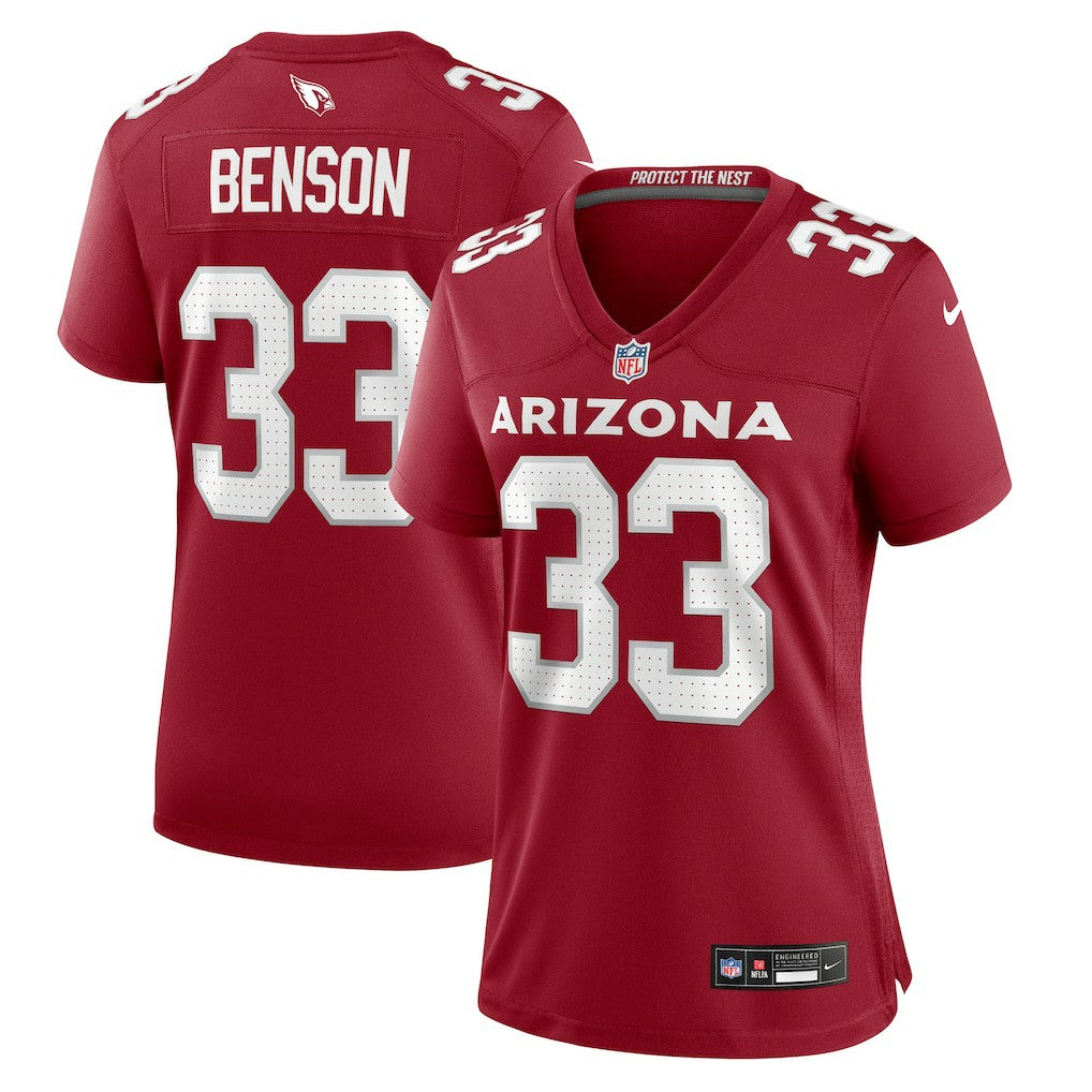 Trey Benson  Women's Game Jersey - Arizona Cardinals