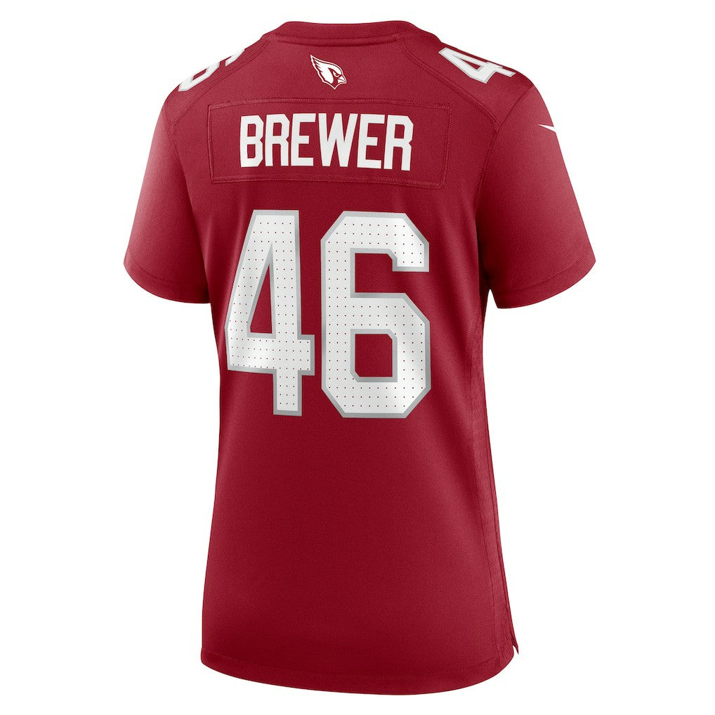Aaron Brewer  Women's Game Jersey - Arizona Cardinals