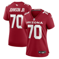 Paris Johnson Jr.  Women's Game Jersey - Arizona Cardinals