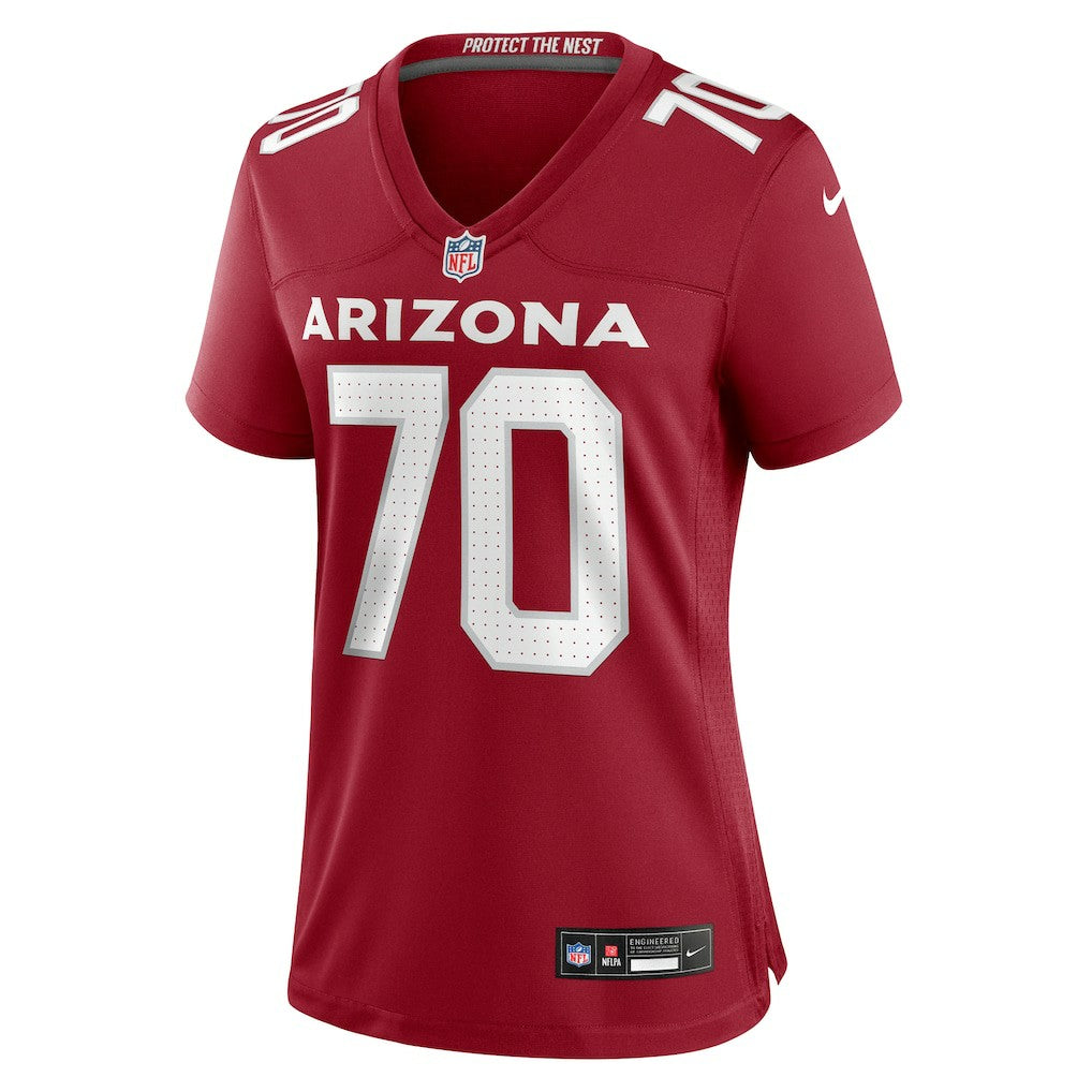 Paris Johnson Jr.  Women's Game Jersey - Arizona Cardinals
