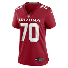 Paris Johnson Jr.  Women's Game Jersey - Arizona Cardinals
