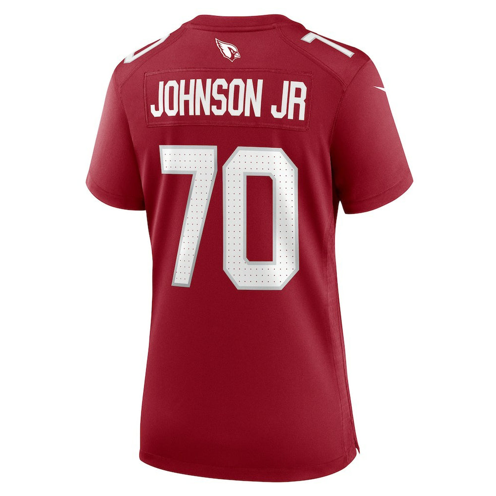 Paris Johnson Jr.  Women's Game Jersey - Arizona Cardinals