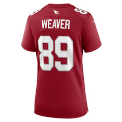 Xavier Weaver  Women's Game Jersey - Arizona Cardinals