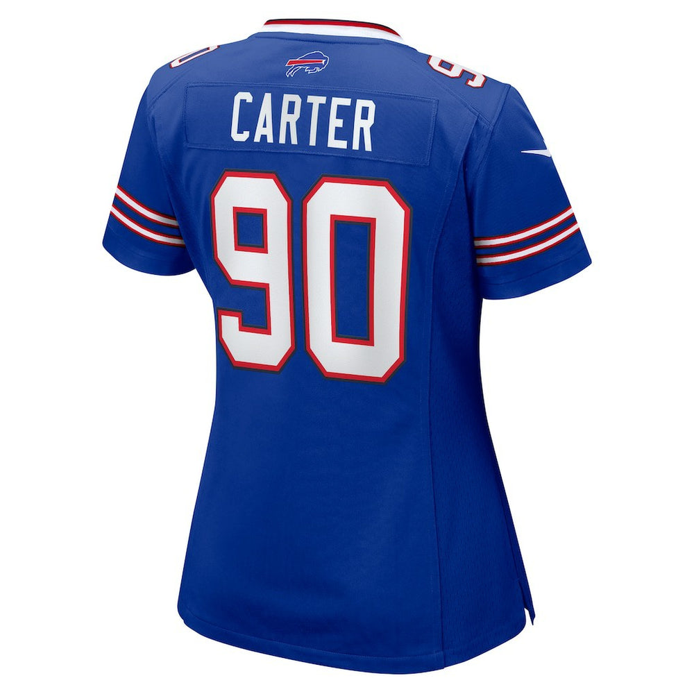 DeWayne Carter  Women's Game Jersey - Buffalo Bills