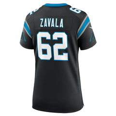 Chandler Zavala  Women's Game Jersey - Carolina Panthers