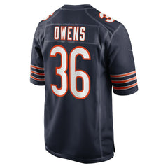 Jonathan Owens  Game Jersey - Chicago Bears