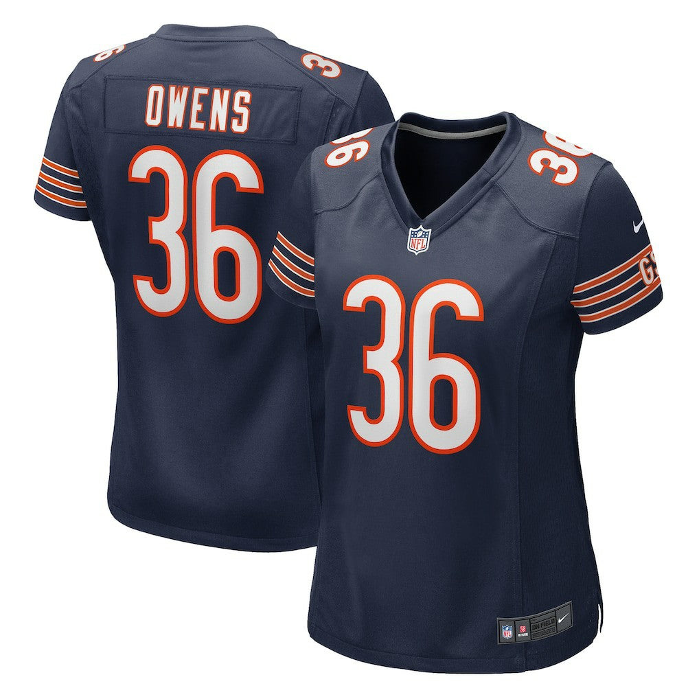 Jonathan Owens  Women's Game Jersey - Chicago Bears