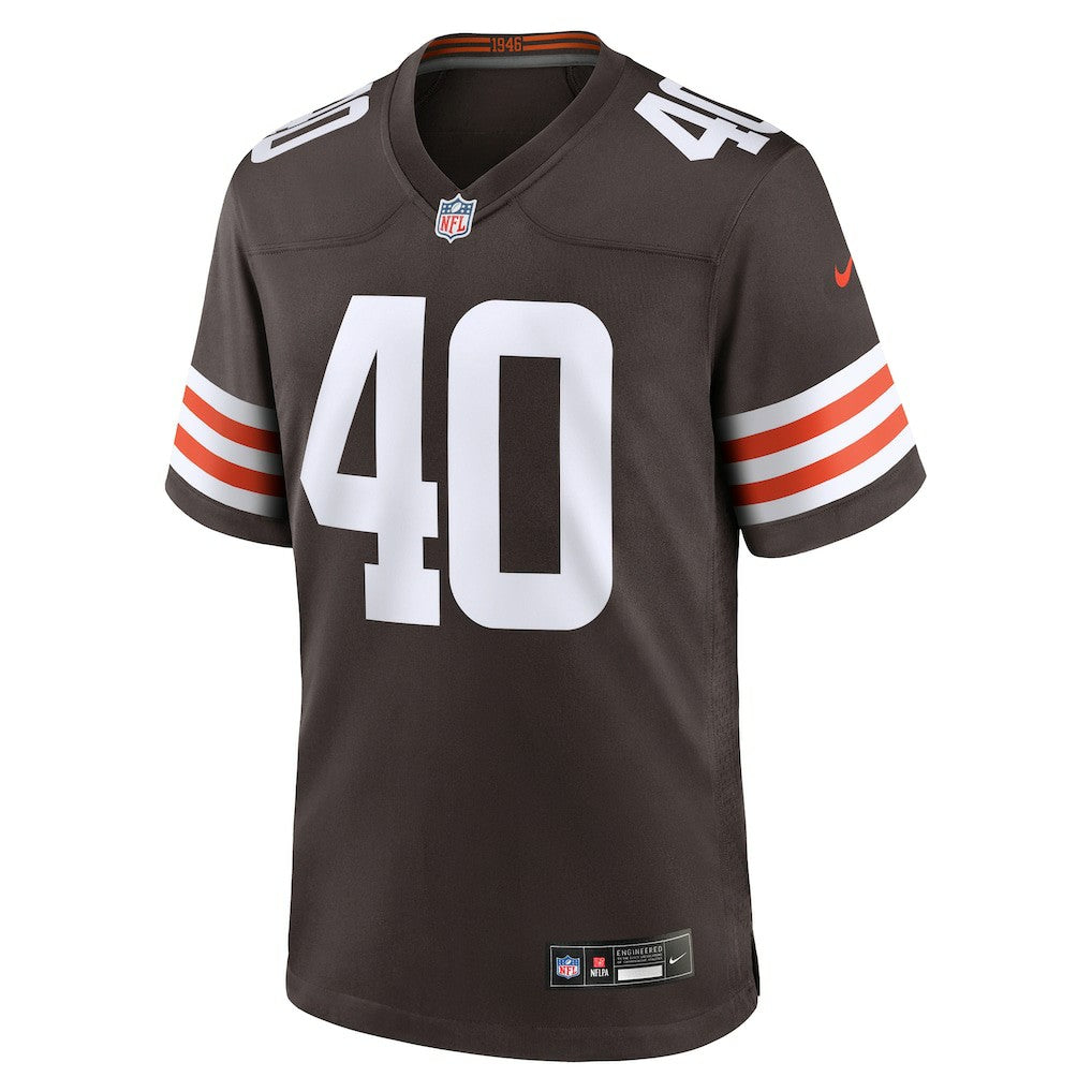 Nathaniel Watson  Team Game Jersey - Cleveland Browns