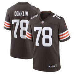 Jack Conklin  Team Game Jersey - Cleveland Browns