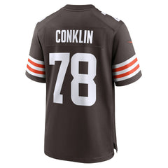 Jack Conklin  Team Game Jersey - Cleveland Browns
