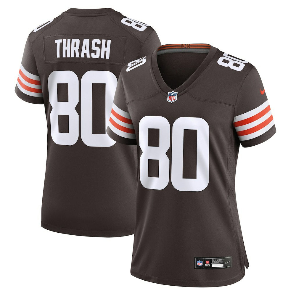 Jamari Thrash  Women's Game Jersey - Cleveland Browns