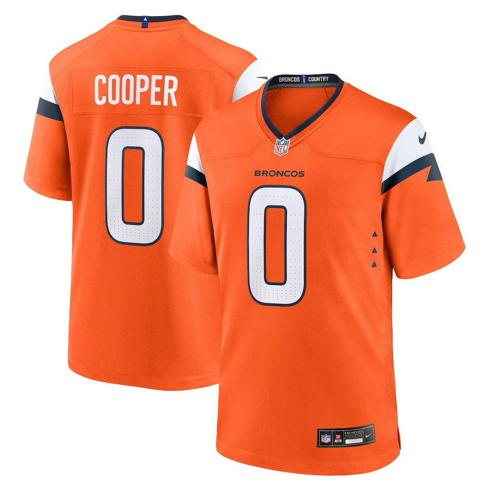 Jonathon Cooper  Team Game Jersey - Denver Broncos
