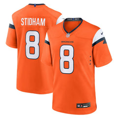 Jarrett Stidham  Team Game Jersey - Denver Broncos