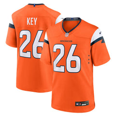Devon Key  Team Game Jersey - Denver Broncos