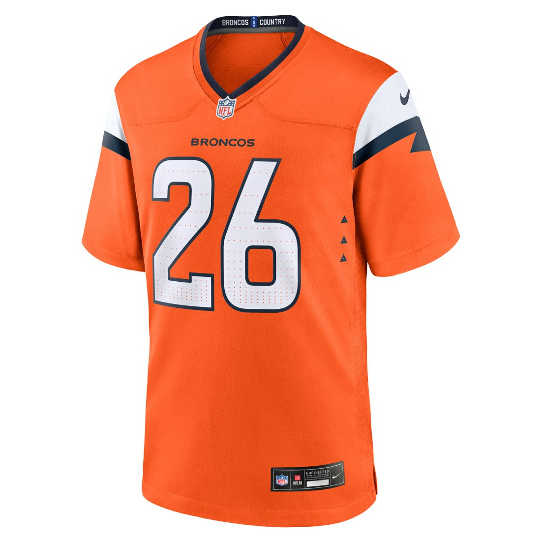 Devon Key  Team Game Jersey - Denver Broncos
