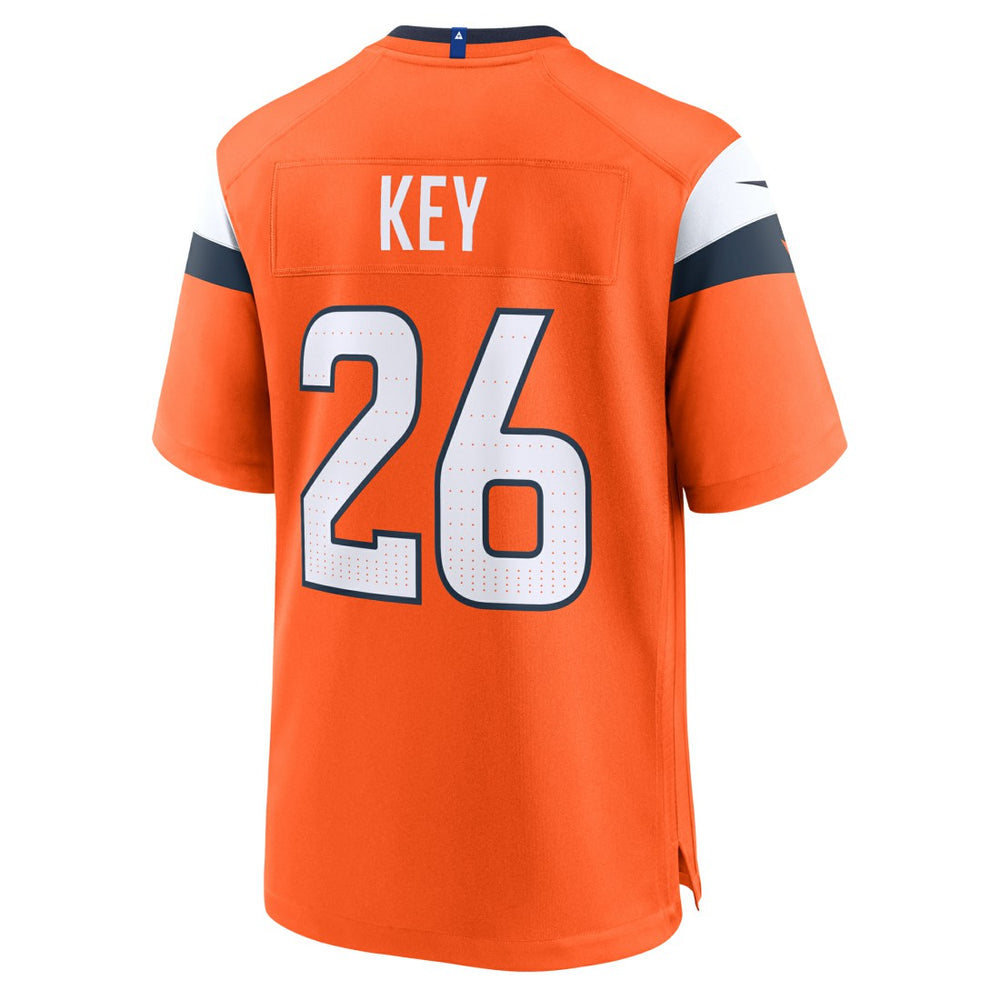 Devon Key  Team Game Jersey - Denver Broncos