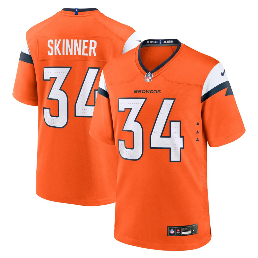 JL Skinner  Team Game Jersey - Denver Broncos