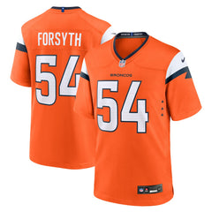 Alex Forsyth  Team Game Jersey - Denver Broncos