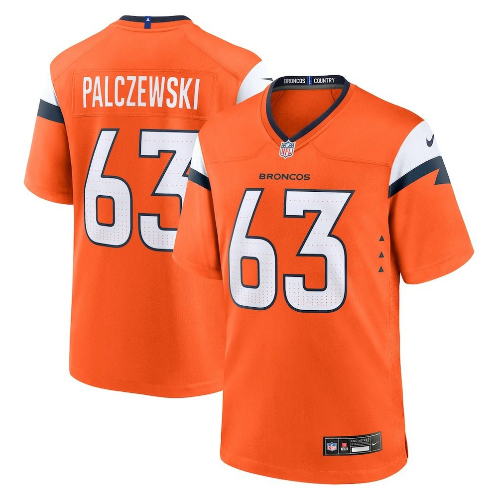Alex Palczewski  Team Game Jersey - Denver Broncos