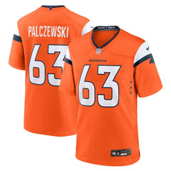 Alex Palczewski  Team Game Jersey - Denver Broncos