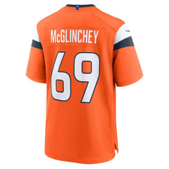 Mike McGlinchey  Team Game Jersey - Denver Broncos