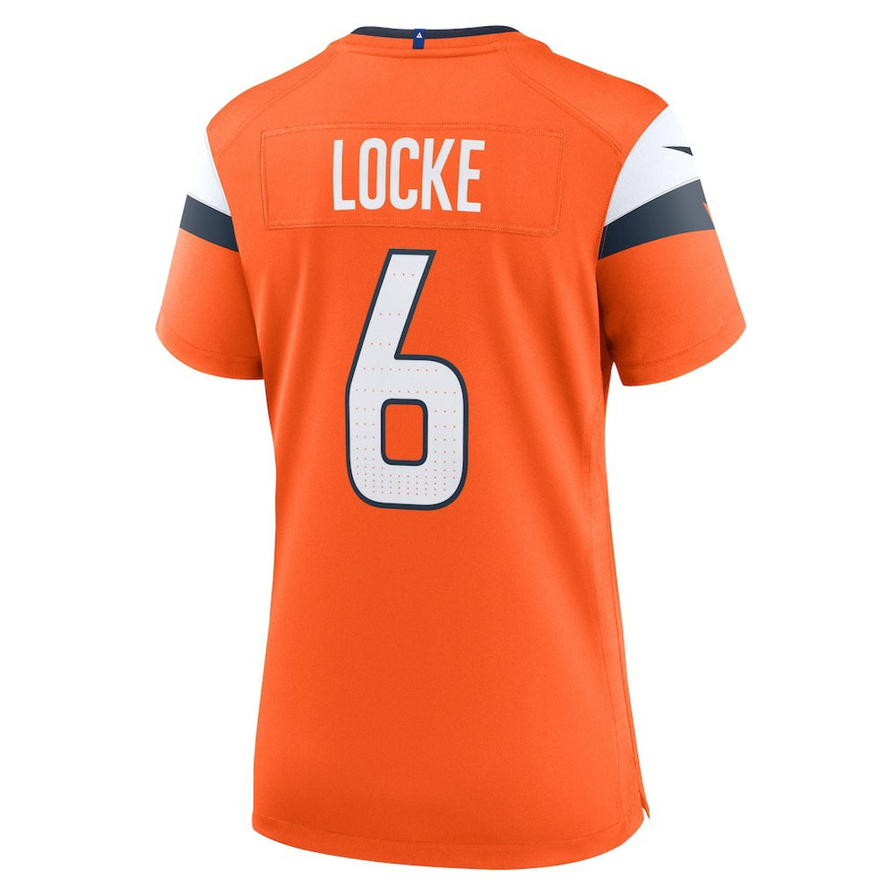 P.J. Locke  Women's Team Game Jersey - Denver Broncos