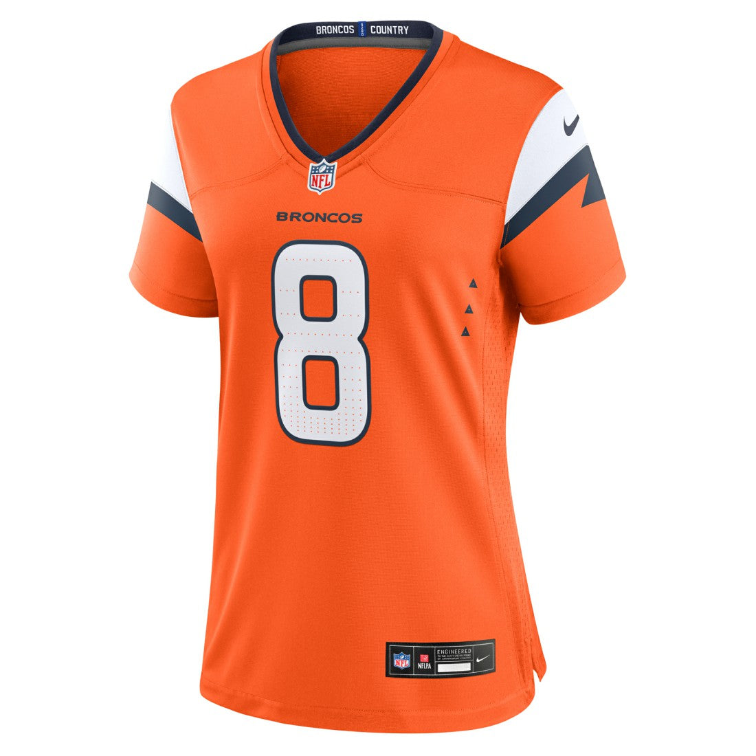 Jarrett Stidham  Women's Team Game Jersey - Denver Broncos