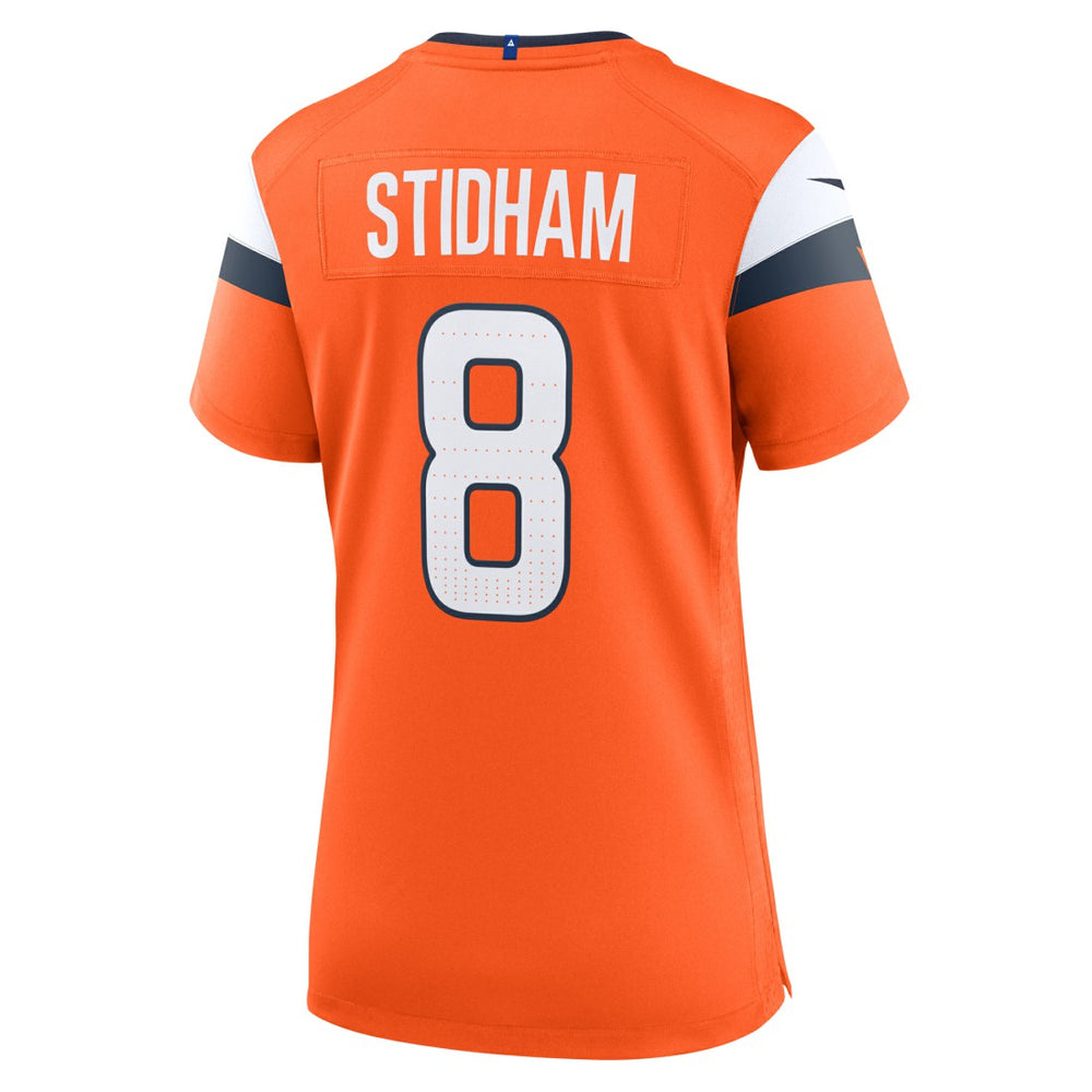 Jarrett Stidham  Women's Team Game Jersey - Denver Broncos