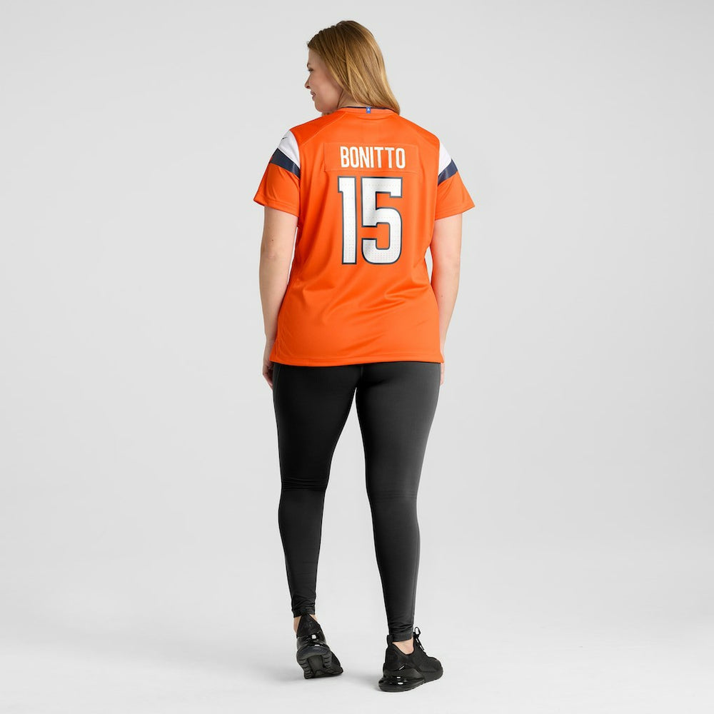 Nik Bonitto  Women's Team Game Jersey - Denver Broncos