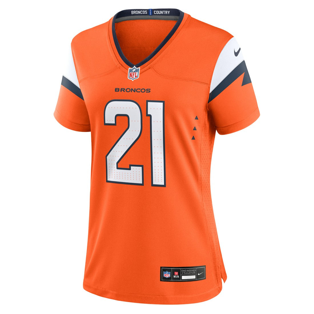 Riley Moss  Women's Team Game Jersey - Denver Broncos