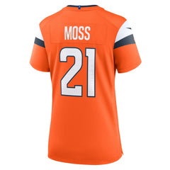 Riley Moss  Women's Team Game Jersey - Denver Broncos