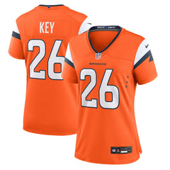 Devon Key  Women's Team Game Jersey - Denver Broncos