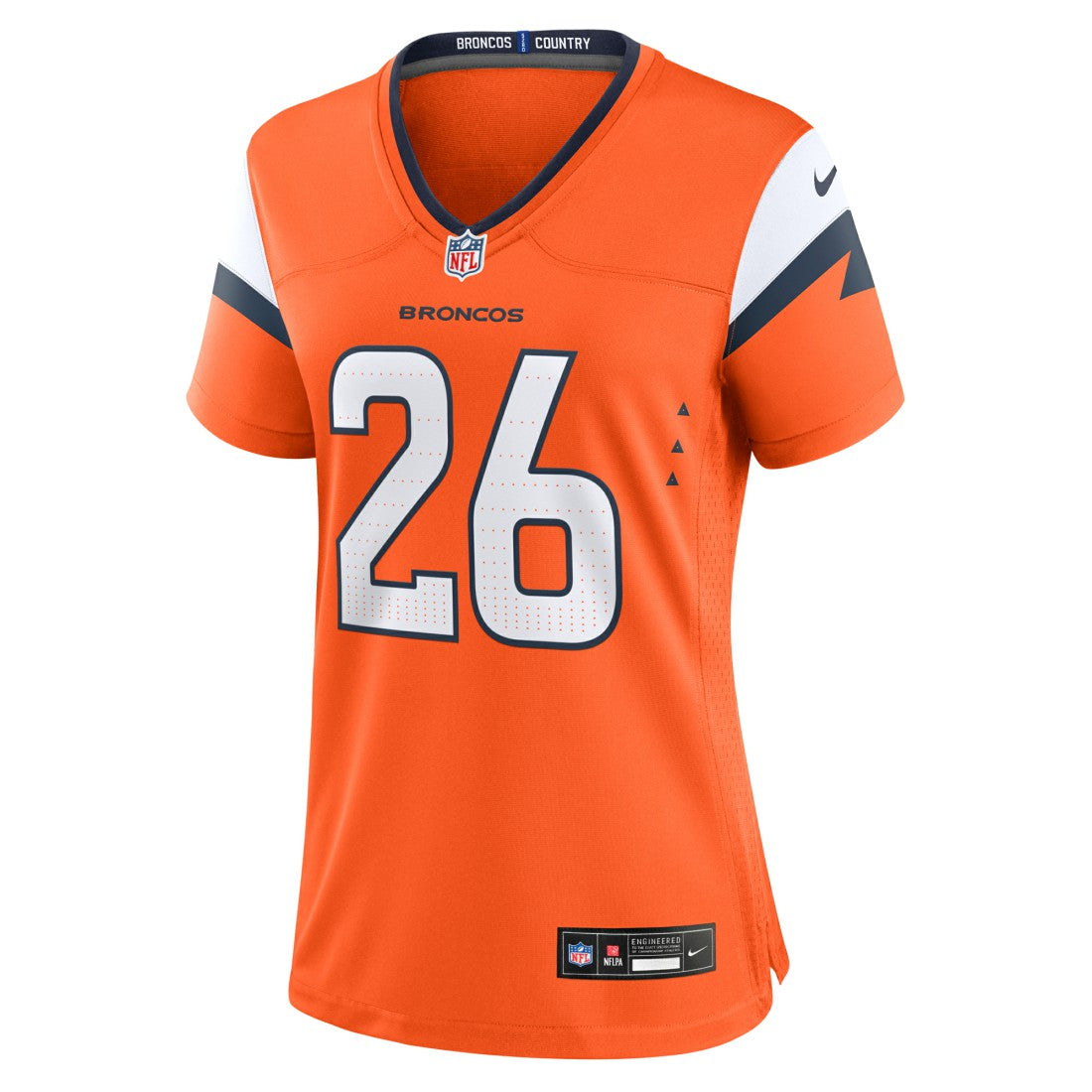 Devon Key  Women's Team Game Jersey - Denver Broncos