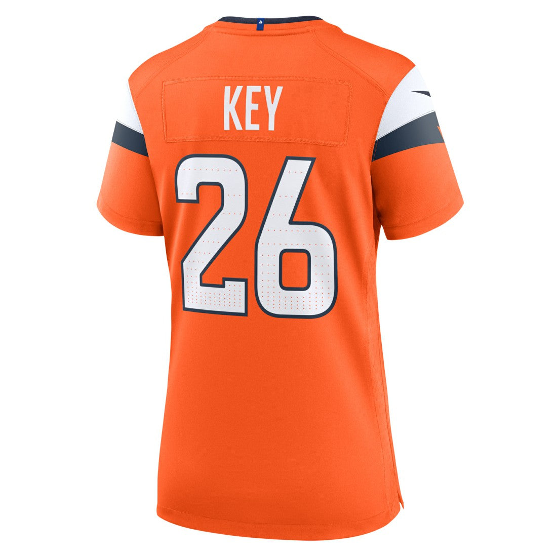 Devon Key  Women's Team Game Jersey - Denver Broncos