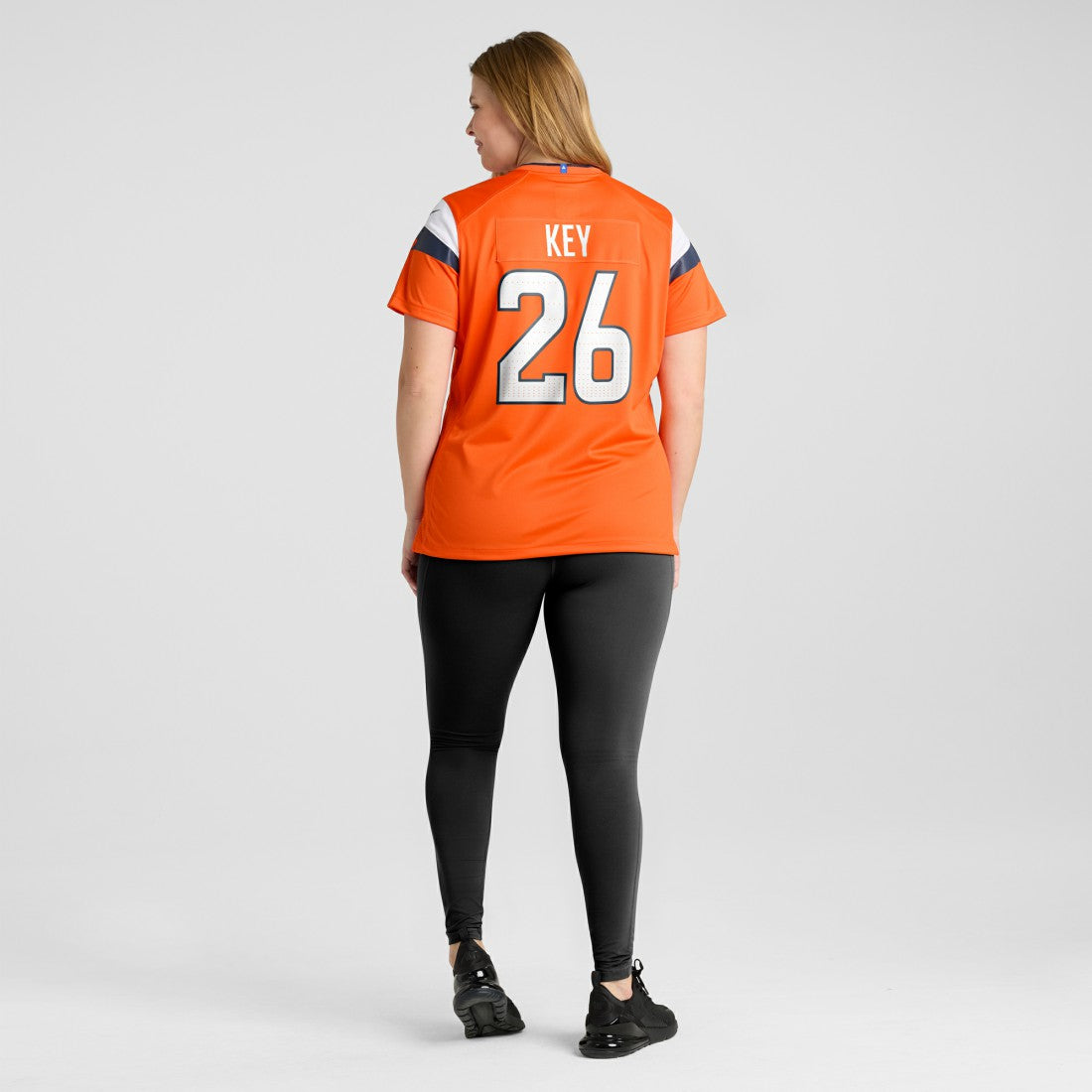 Devon Key  Women's Team Game Jersey - Denver Broncos