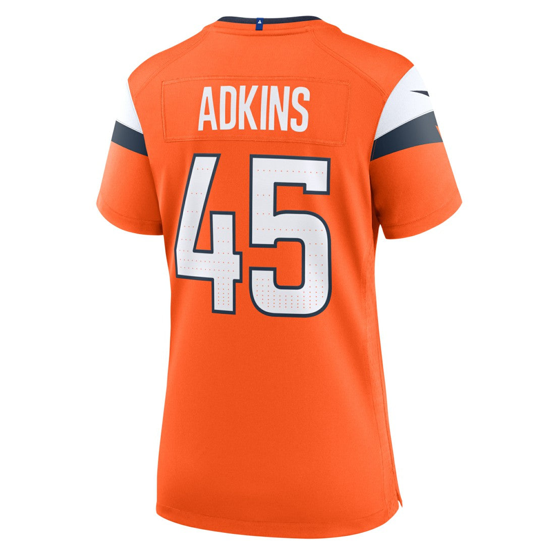 Nate Adkins  Women's Team Game Jersey - Denver Broncos