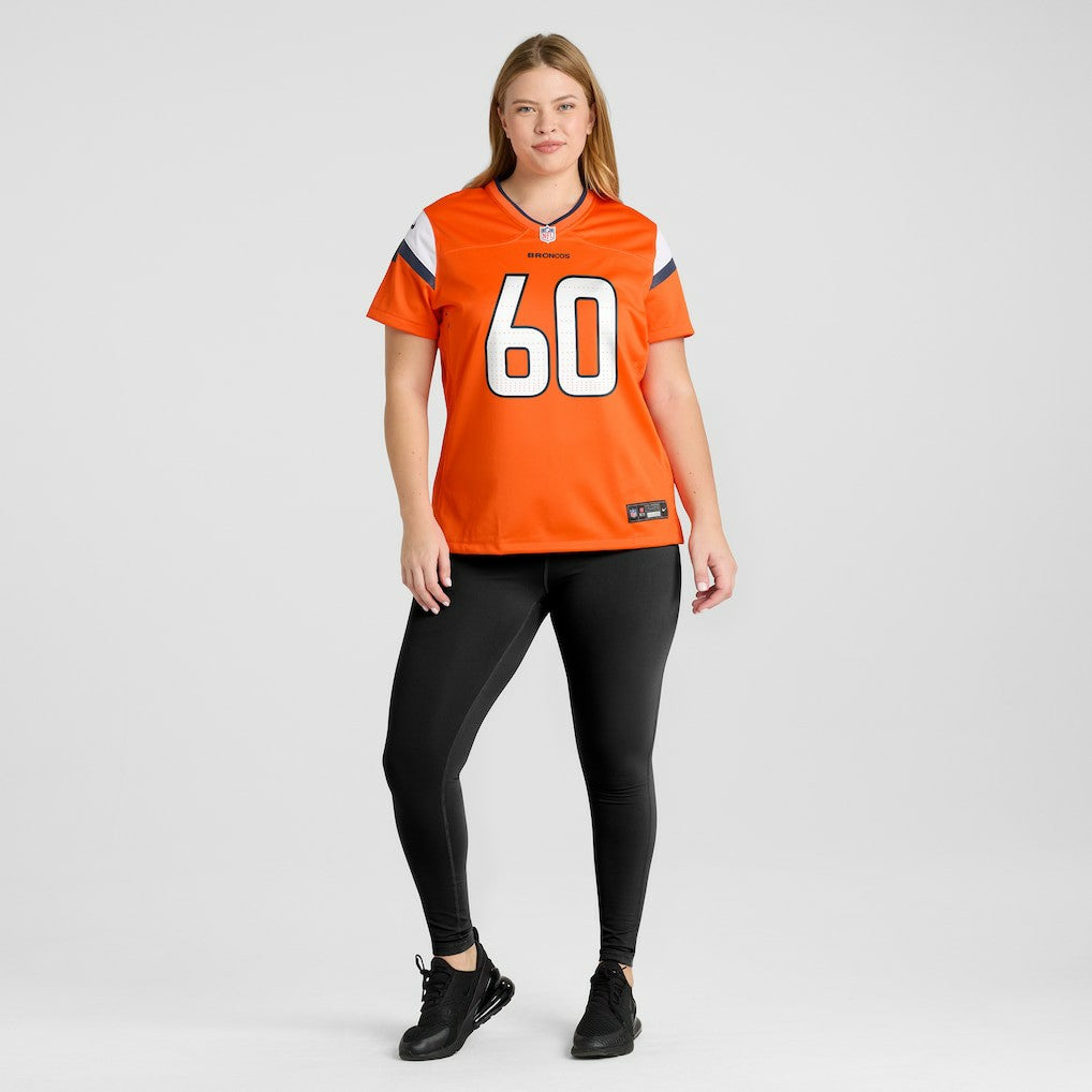 Luke Wattenberg  Women's Team Game Jersey - Denver Broncos